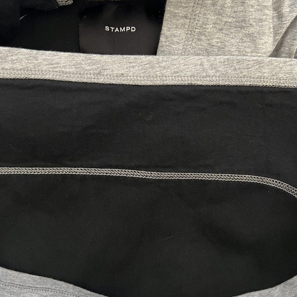 Stampd Women's Unisex Gray Pullover Hoodie with Scoop Hem & Thumb Holes - Large - Picture 13 of 15